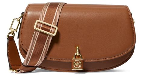 michael michael kors viv medium leather messenger|Michael kors messenger bag + FREE SHIPPING .